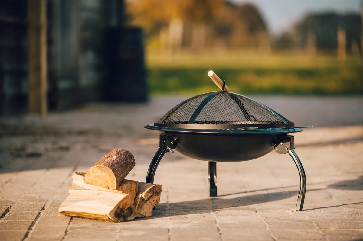 MaxxGarden Vuurschaal - Terrashaard - Vuurkorf - Opvouwbaar - Rond - 56cm - Afbeelding 8