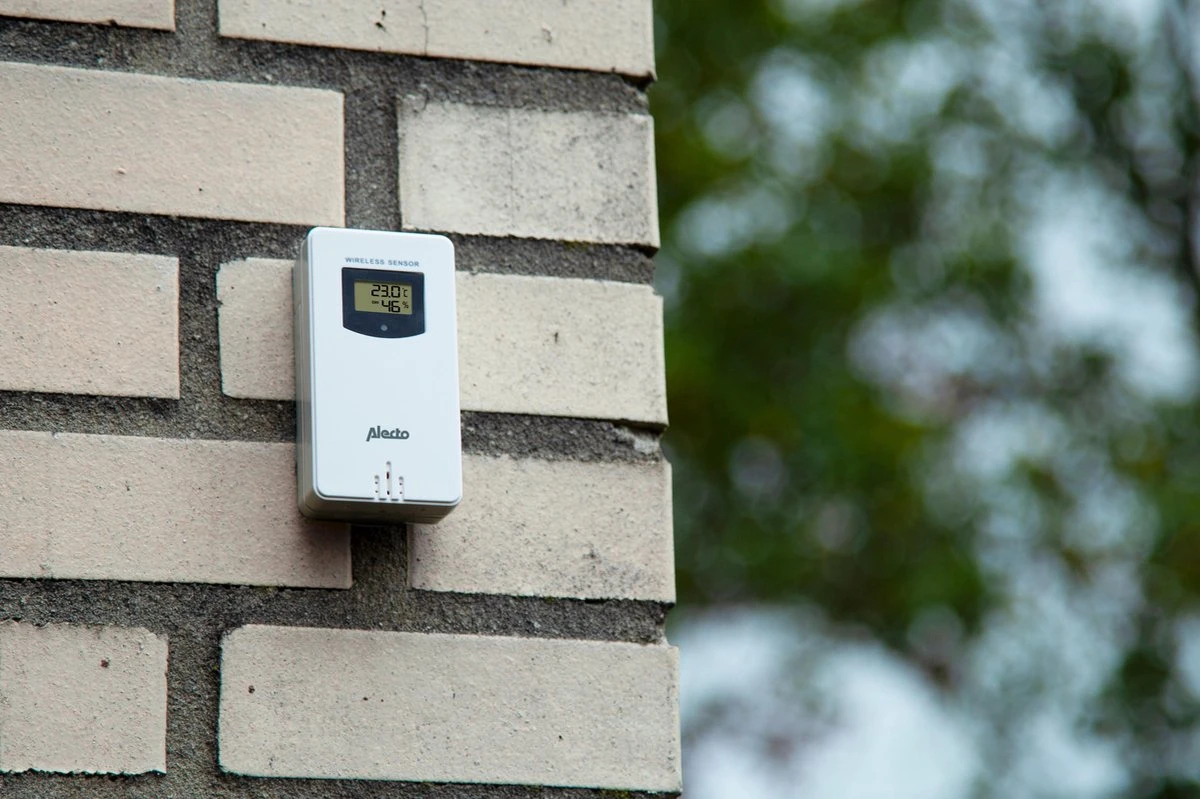 Alecto WS-1560 - Professioneel Weerstation Met Draadloze Buitensensor - Bamboe - Afbeelding 6