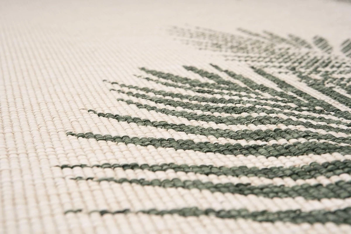 Buiten Vloerkleed Leaf - Groen - Dubbelzijdig - EVA Interior - Polypropyleen - 200 X 290 Cm - (L) - Afbeelding 9