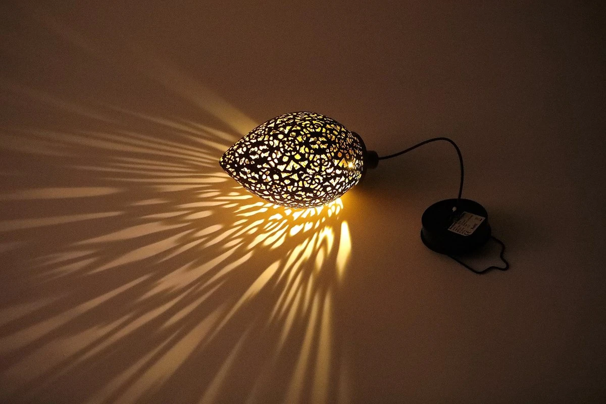 MaxxGarden Solar Hanglamp - Tuinverlichting Op Zonne-energie Met Sensor - Lantaarn Buiten Roestkleurig - 12x30cm - 2 Stuks - Afbeelding 7