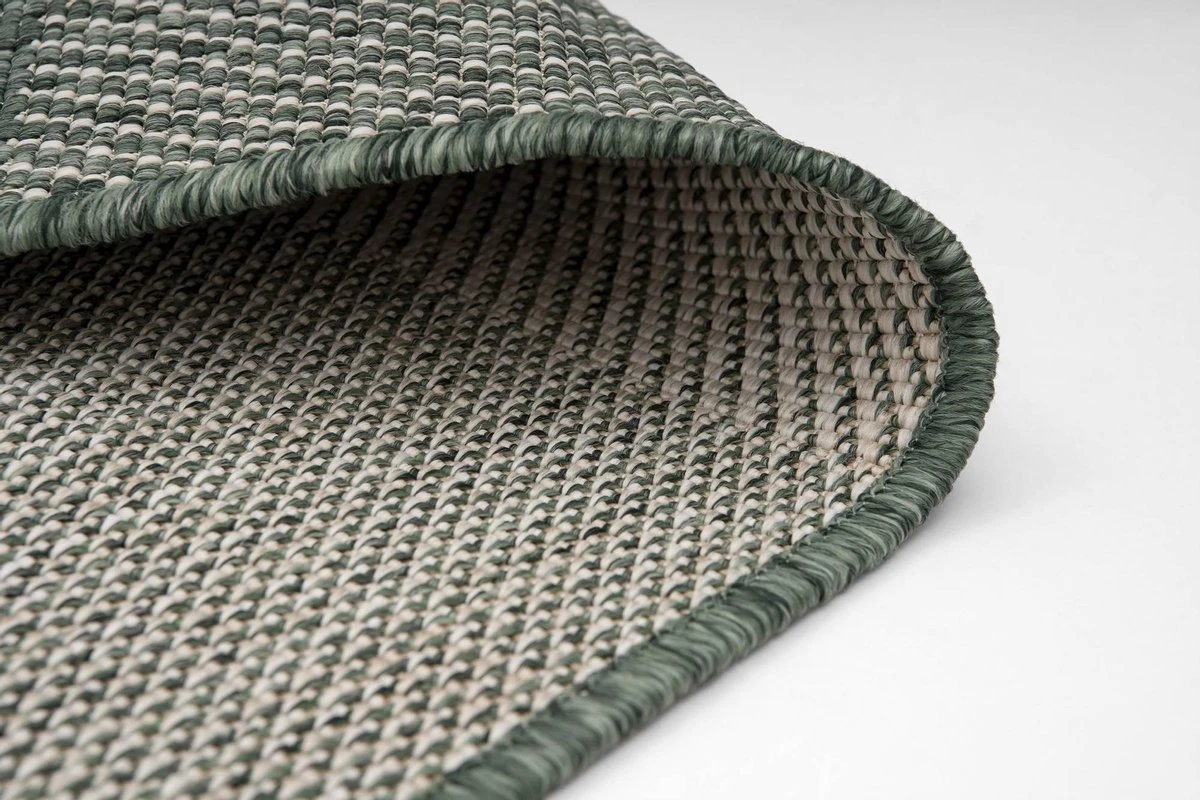 Buiten Vloerkleed Boa - Groen/Wit - Dubbelzijdig - EVA Interior - Polypropyleen - 200 X 290 Cm - (L) - Afbeelding 9