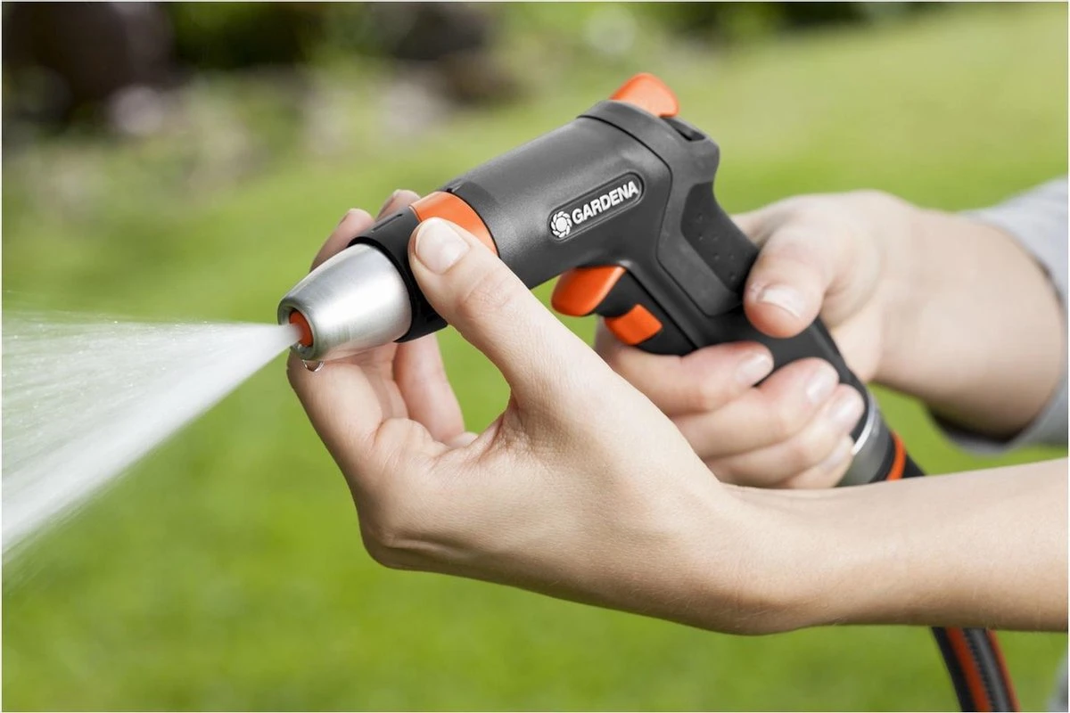 GARDENA - Premium Reinigingssproeier Spuitpistool - Metaal - Voor Reiniging En Bewatering - Afbeelding 10