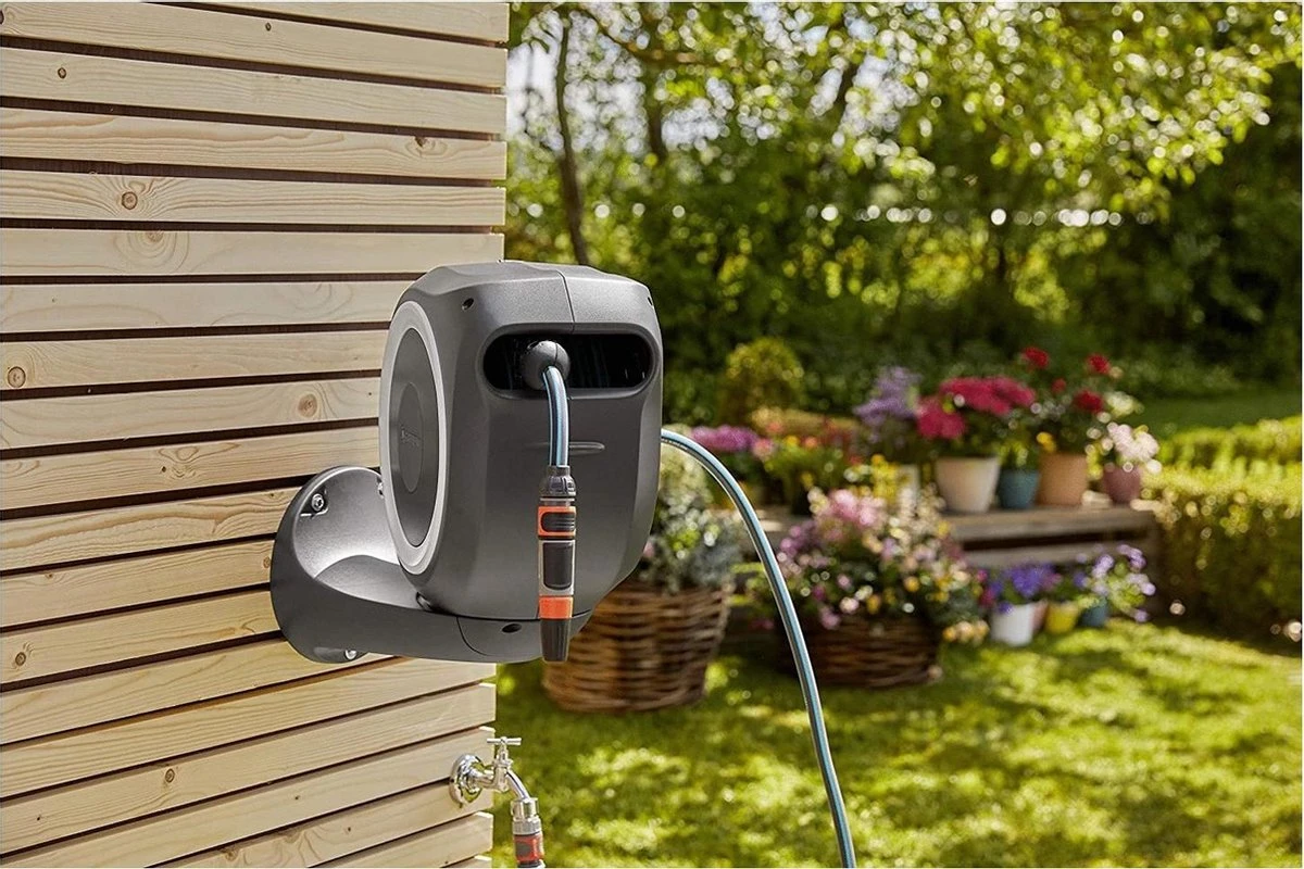 GARDENA - Wandslangenbox RollUp S - Slanghouder - 15 Meter - Ø 11 Mm - Afbeelding 3