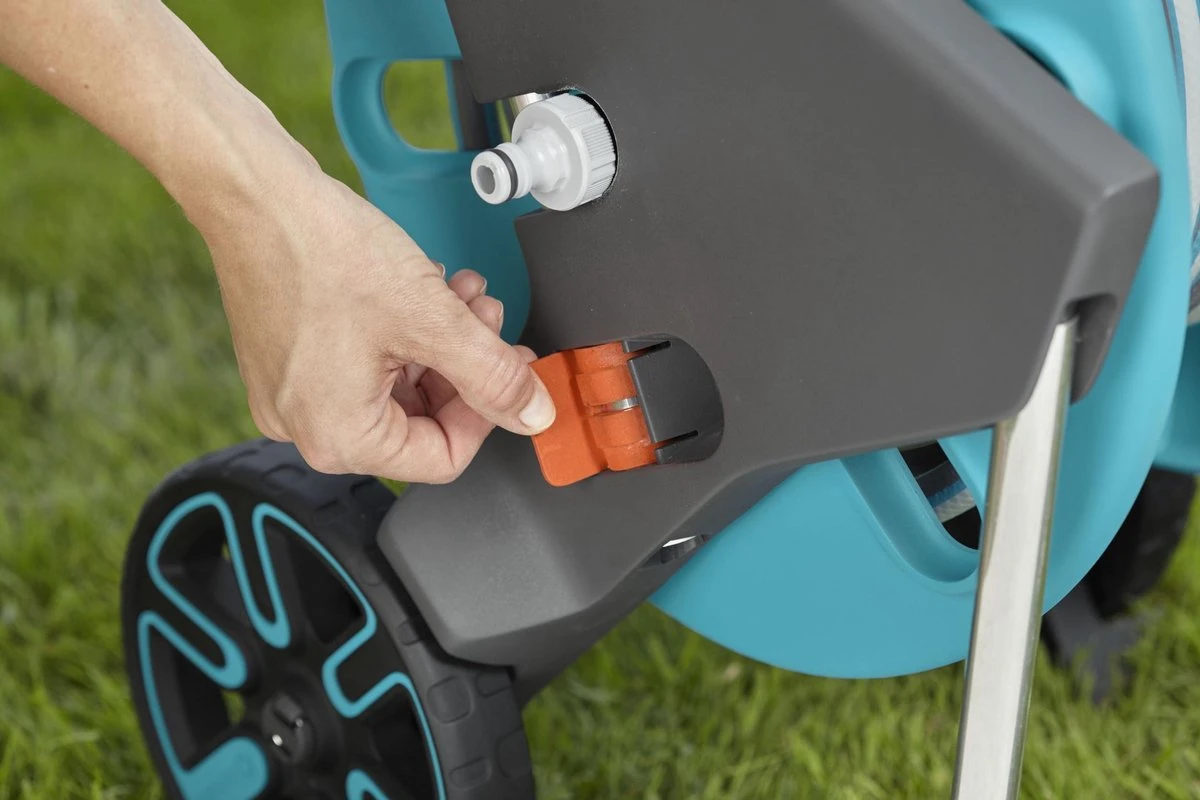 GARDENA - AquaRoll M CleverRoll Easy Slangenwagen - Maximaal 60 Meter - Inklapbare Zwengel - Afbeelding 6