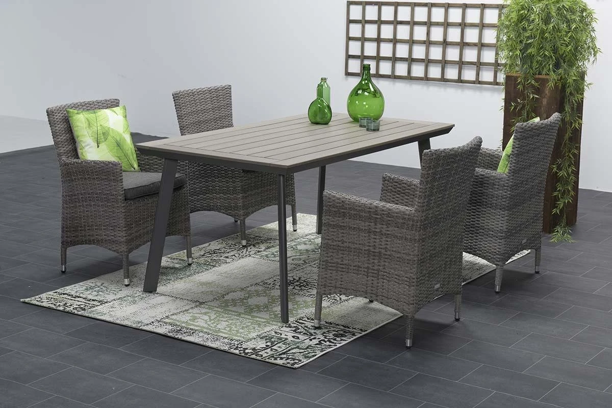 Garden Impressions Blocko Buitenkleed 200 X 290 Cm. - Green - Afbeelding 2