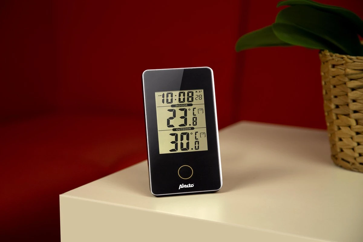 Alecto WS-150 Bedraad Weerstation - Meet Binnen- En Buitentemperatuur In Compact Formaat - Afbeelding 4