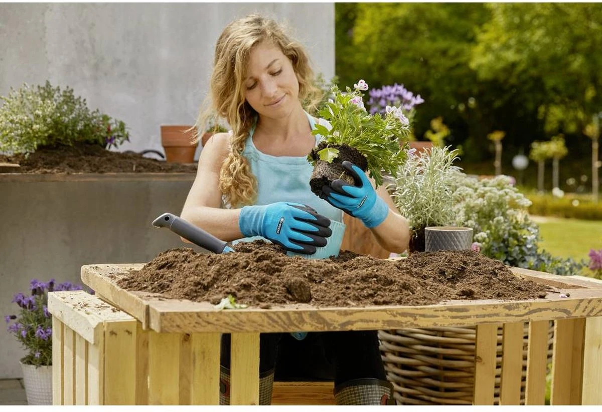 Gardena Plant- En Bodem Handschoen - Maat: M - Afbeelding 10