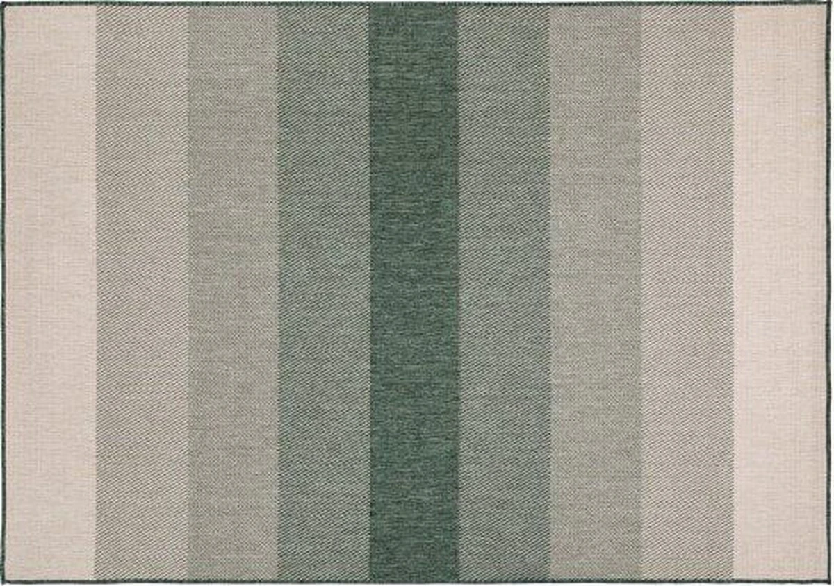 Buiten Vloerkleed Boa - Groen/Wit - Dubbelzijdig - EVA Interior - Polypropyleen - 200 X 290 Cm - (L) - Afbeelding 7