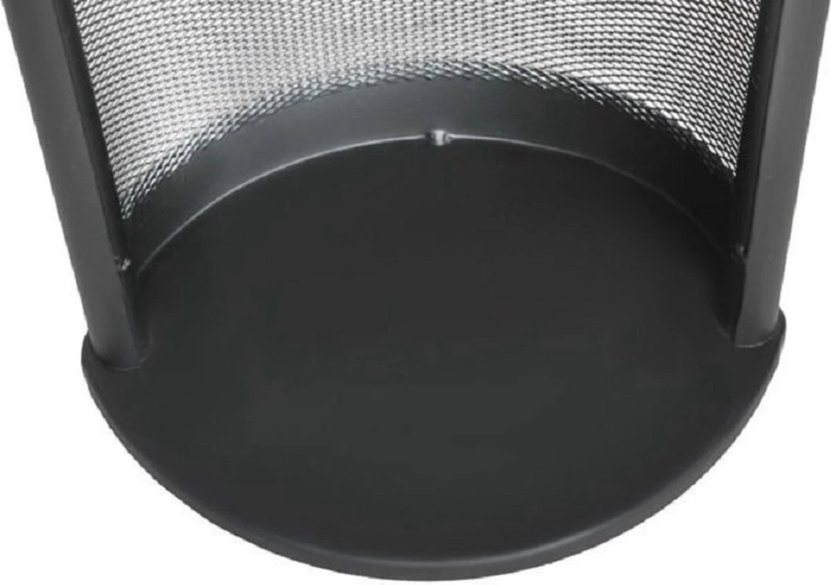 OpenHaard Set / Haardstel Voor Houtkachel Bestaande Uit Houtmand Met Uitneembare Hoes Voor Haardhout & Kachelhout + 5 Delige Set Met Haard & Kachel Accessoires Tang Pook Schep Borstel In Stabiele Standaard - Nu Met 30 Aanmaakblokjes - Haard Vuurkorf - Afbeelding 10