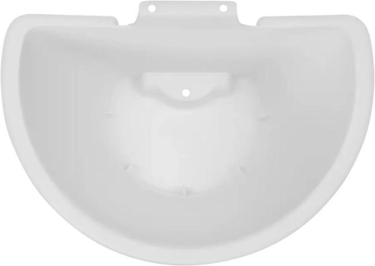 Elho Corsica Vertical Forest 24 - Bloempot Voor Balkonbuiten - Ø 26.7 X H 29.7 Cm - Wit/Wit - Afbeelding 14