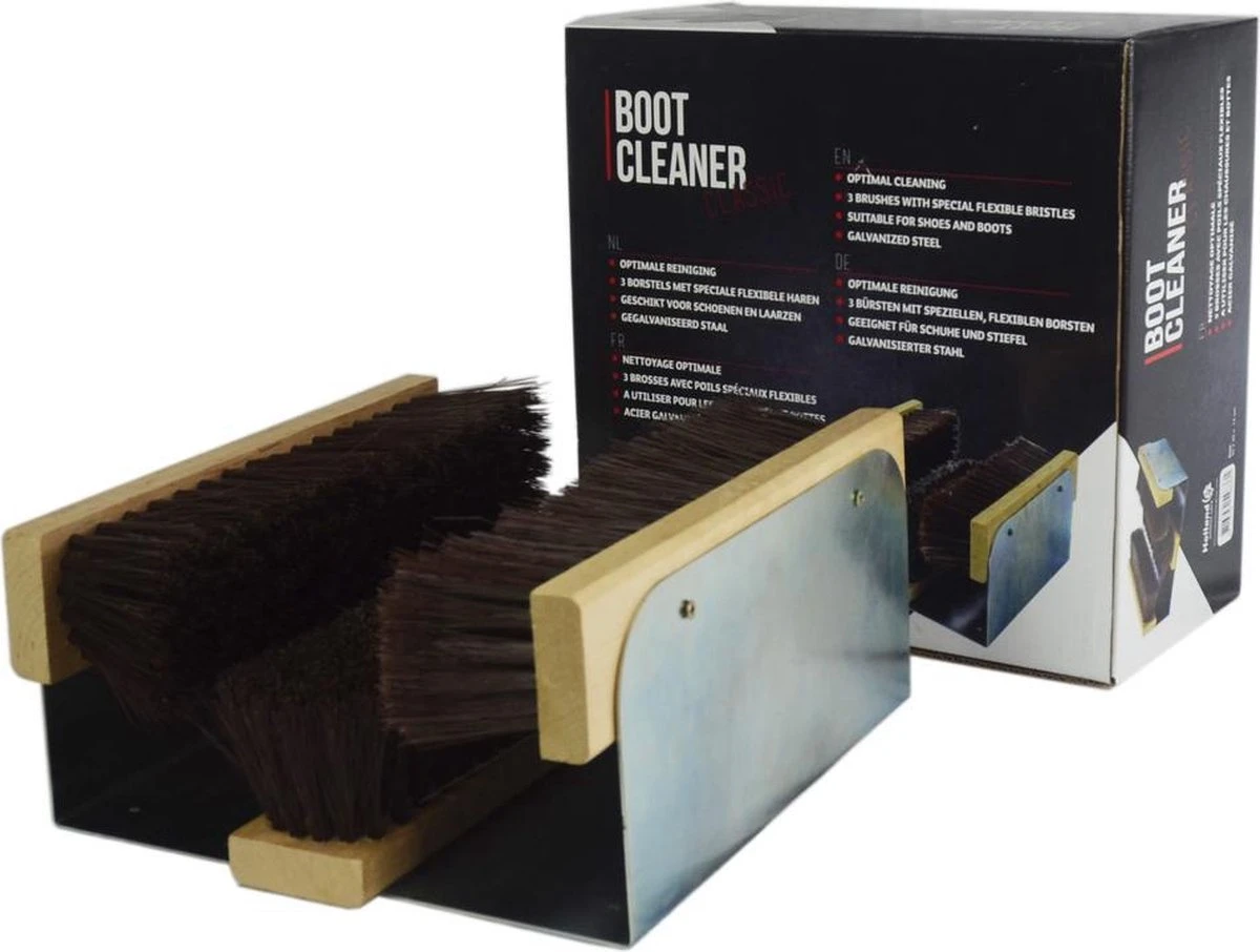 Boot Cleaner Voetenveger Met 3 Bezems - Afbeelding 2