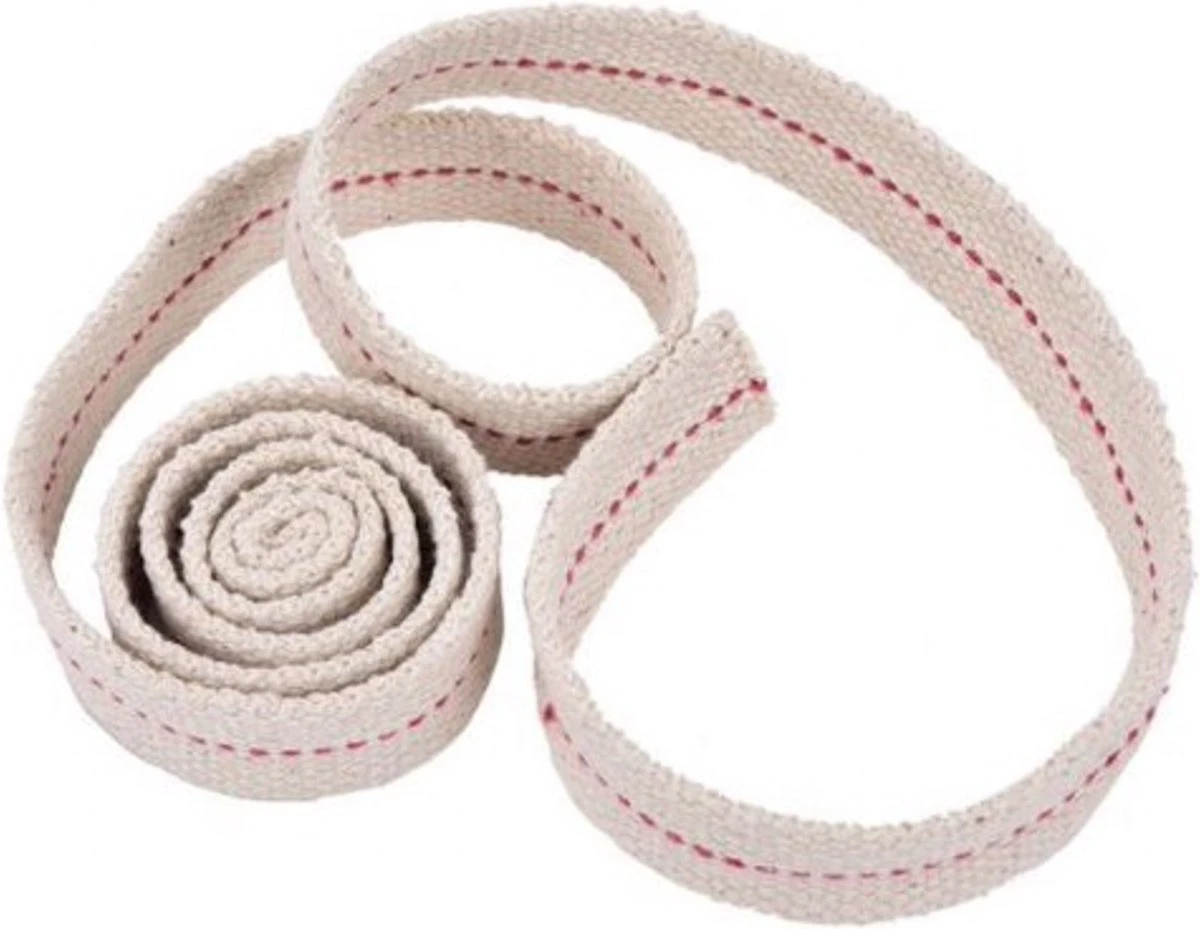 Knaak Olielamp Lont - Platte Lont - Brander - Katoen - 20mm Bij 1m - 1 Stuk - Afbeelding 4