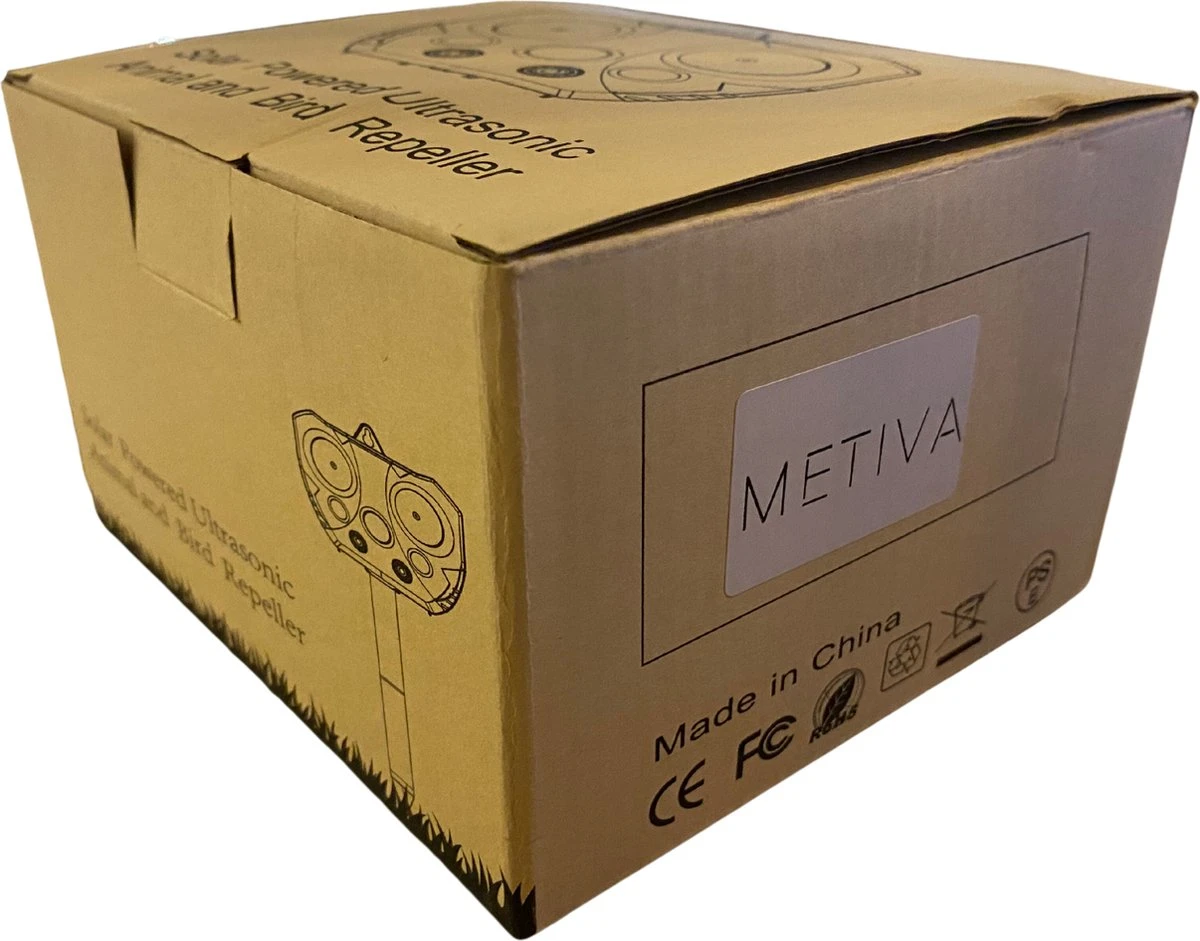Metiva Kattenverjager - Ultrasone Verjager - Muizenverjager - Ongedierteverjager - Tuin - Diervriendelijke Ultrasone Dierenverjager Zonne Energie - Marterverjager - Katten - Kattenschrik - Waterbestendig - Honden - Dieren - Katten Verjager - Afbeelding 8