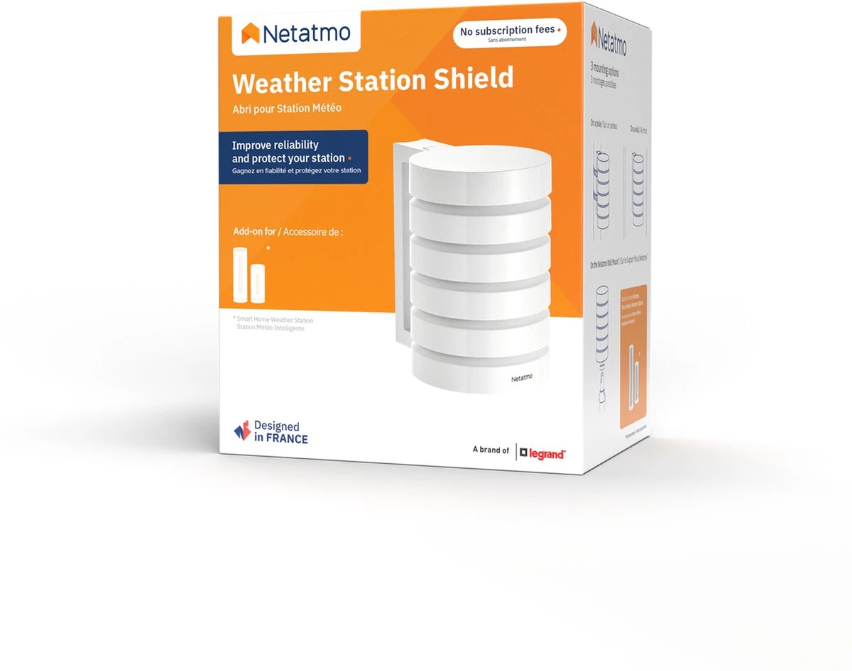Netatmo Beschermhoes Slim Weerstation - Afbeelding 4