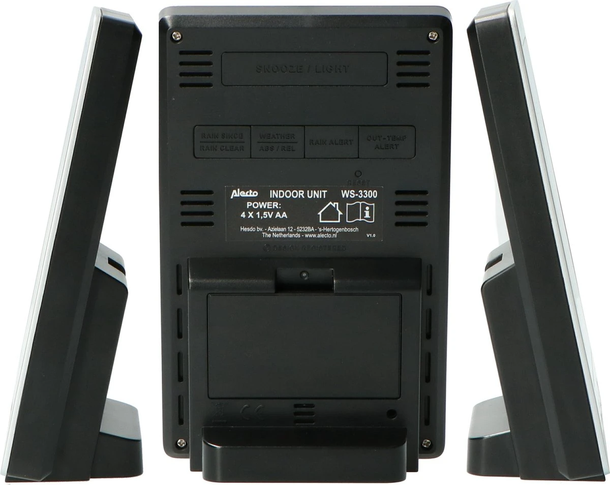 Alecto WS-3300 - Professioneel Weerstation Met Draadloze Buitensensor - 6-in-1 - Afbeelding 11