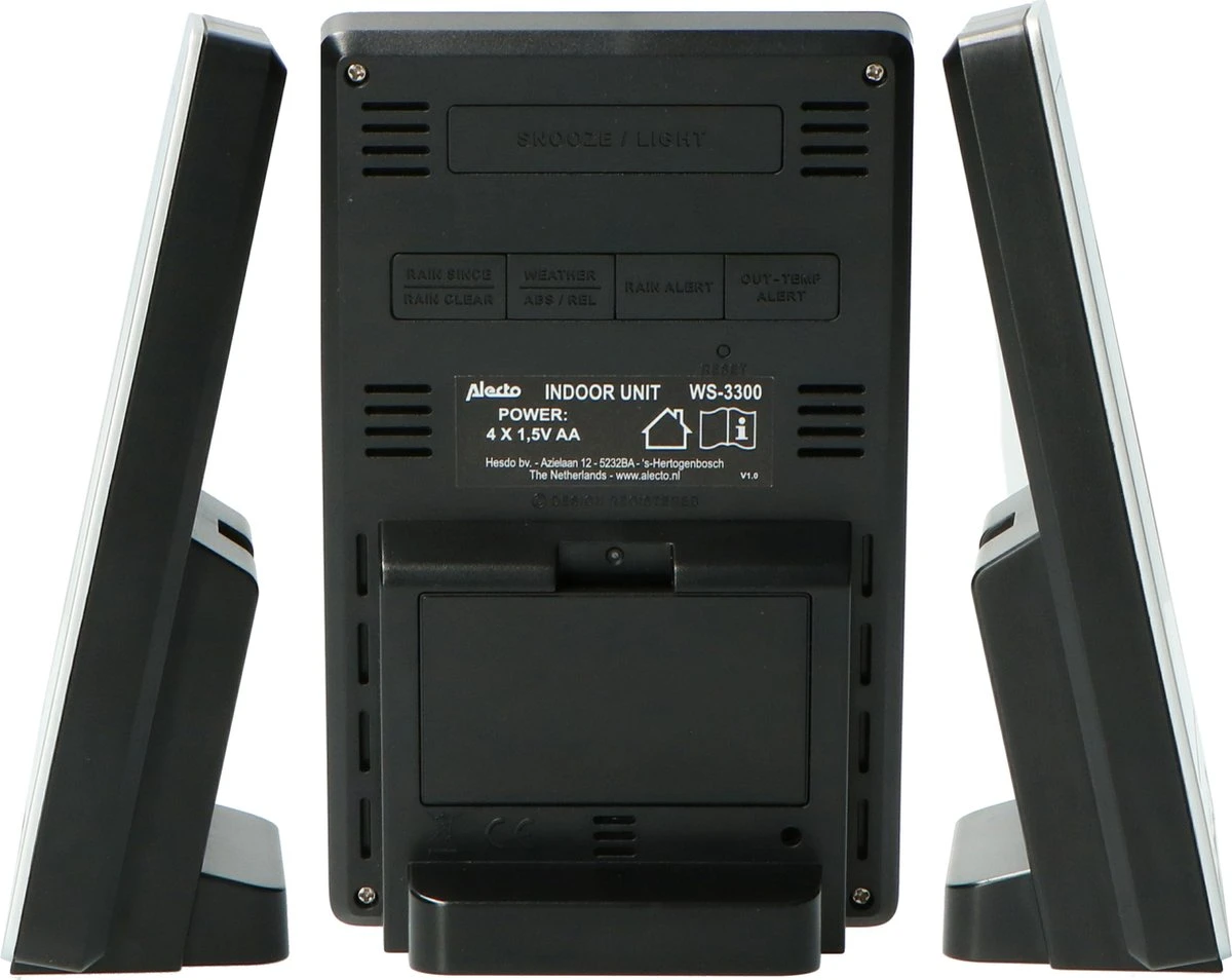 Alecto WS-3300 - Professioneel Weerstation Met Draadloze Buitensensor - 6-in-1 - Afbeelding 13