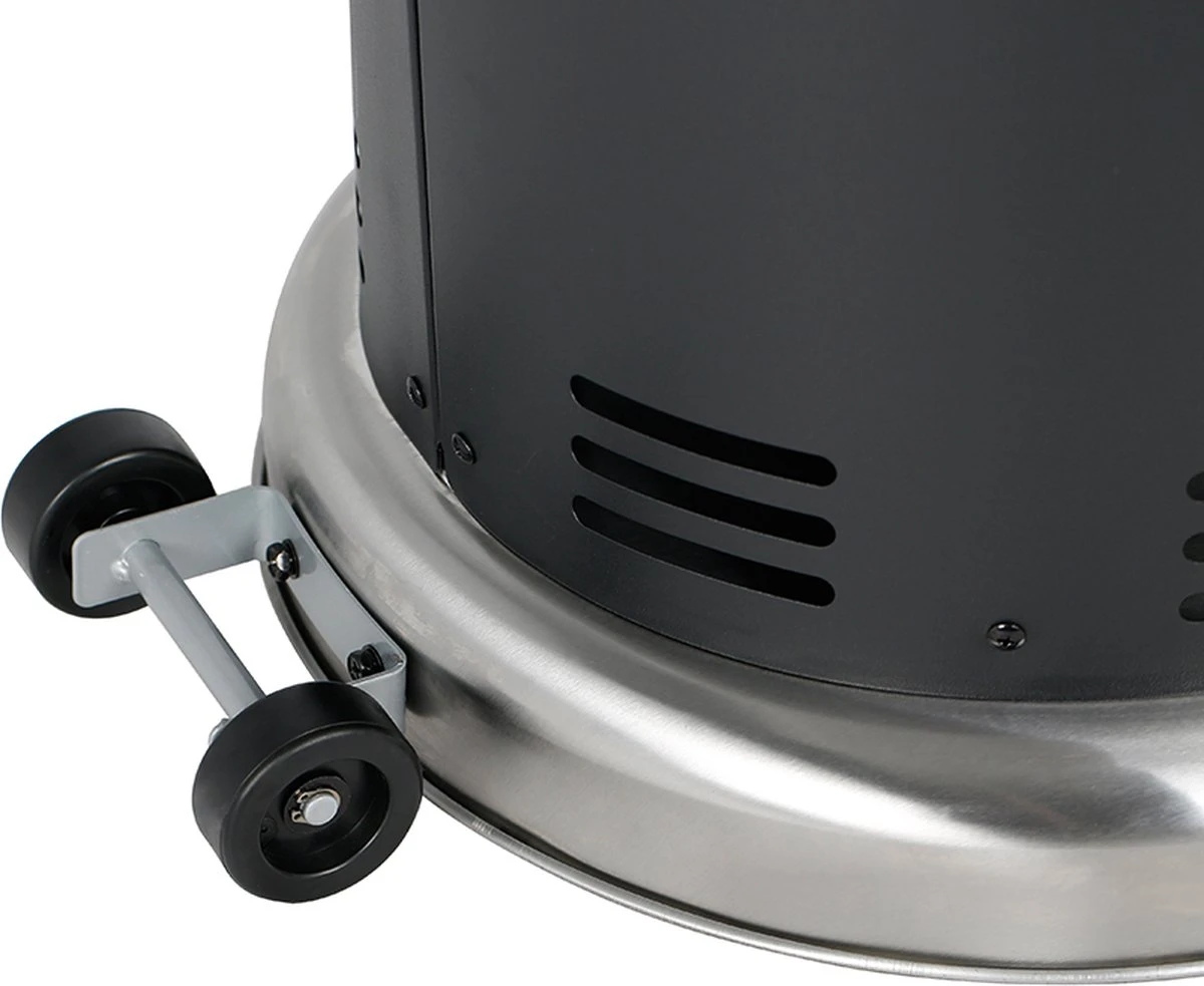 Balioutdoors Lounge Terrasverwarmer 7.3kW -Staande Heater - Gas - Incl. Gasdrukregelaarset 30 Mbar & Slang 50 Cm - Model SRPH92 - Afbeelding 3