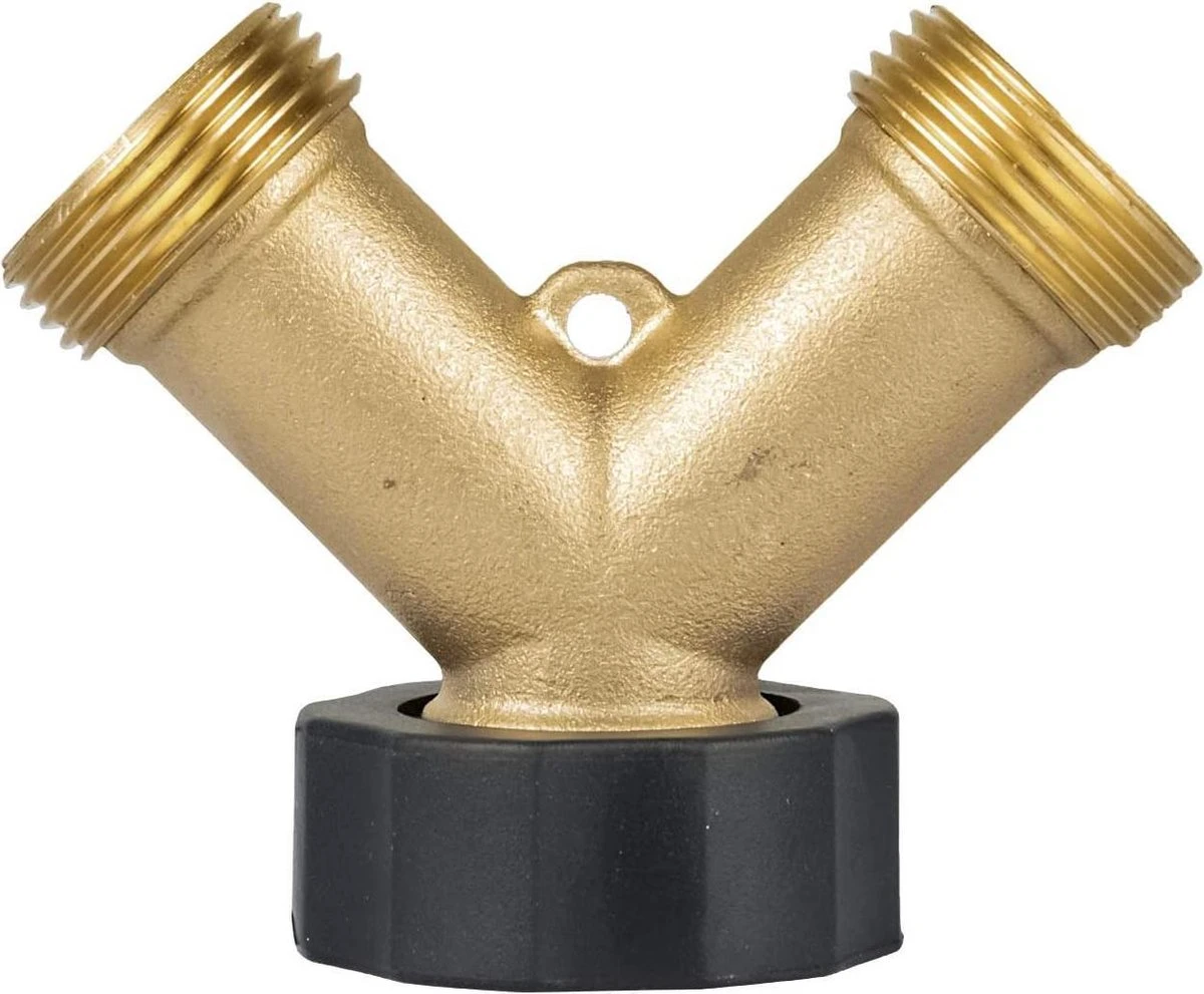Sens Design Waterverdeler 2-weg – Messing – Past Op Europese Kranen - Afbeelding 8