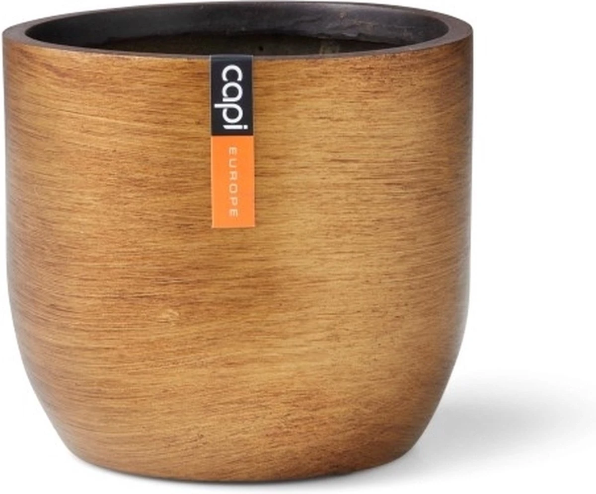 Capi Europe - Bloempot Bol Retro XL - 42x41 - Goud - Bloempot Voor Binnen - Opening ⌀36 - RTG933 - Afbeelding 8