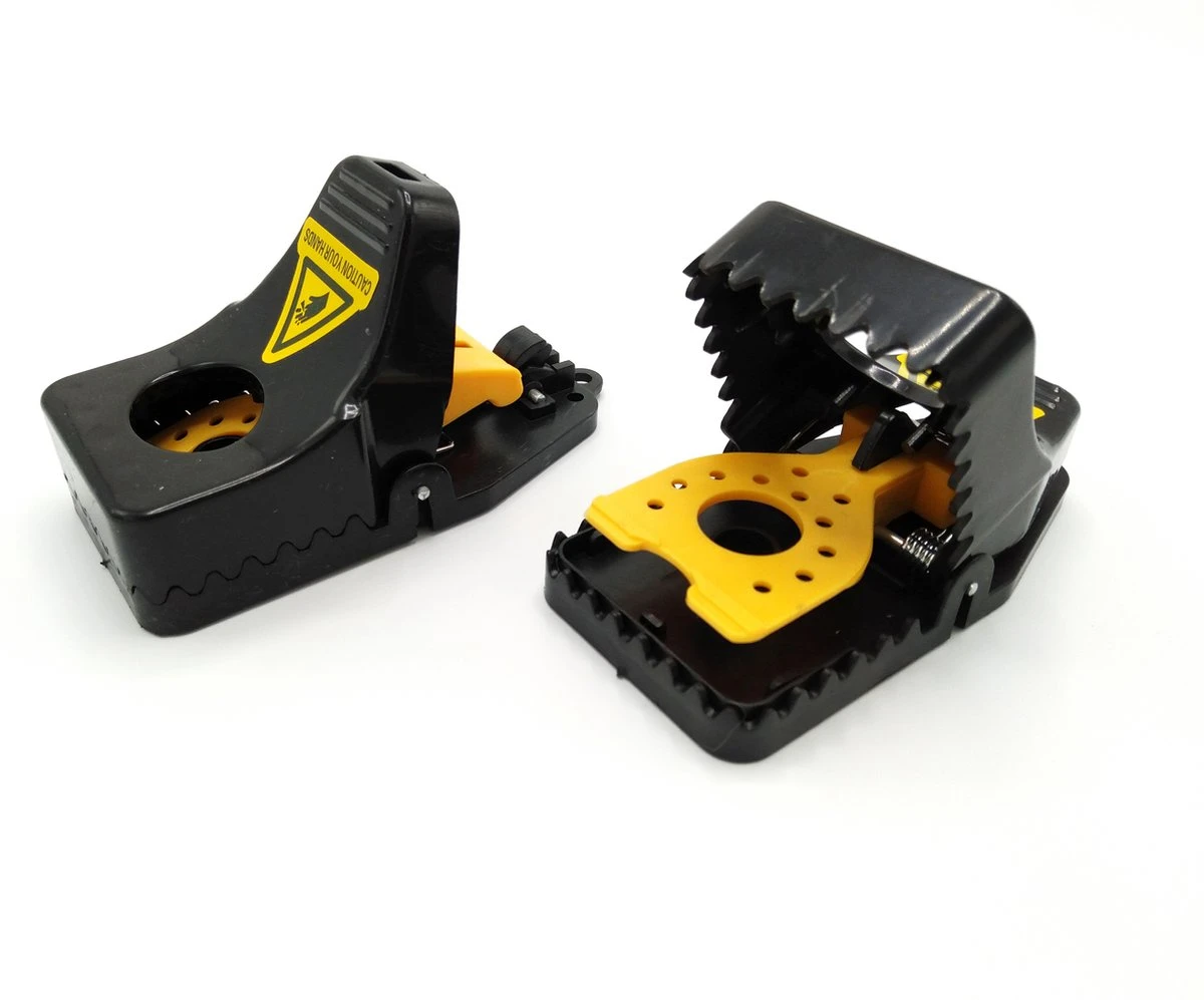 Muizenval "Berria" Set Van 6 Stuks, 100% Pakkans, Inclusief Gebruiksaanwijzing - Muizen Verjagen - Muizen Vangen - Muizenklem - Herbruikbaar - Zonder Muizengif - Afbeelding 2