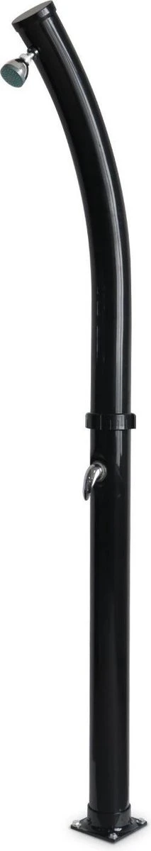 Alice's Garden Buitendouche CASCATA - Solar Buitendouche - Met Mengkraan - Tank 20L - Zwart