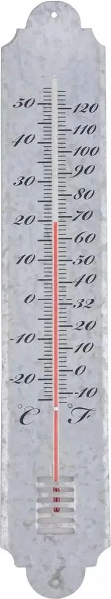 ESSCHERT DESIGN Thermometer 50 Cm - Oud Zink