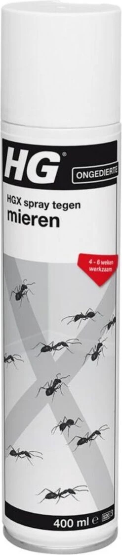 HGX Spray Tegen Mieren - 12912N - 400ml - Effectief Tegen Mieren - Vlekvrij - Werkt Tot 6 Weken