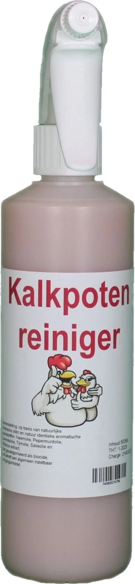 Kalkpoten Spray - Schurftmijt - Kippen - Voorkom Gevaarlijke Stress - Mercator