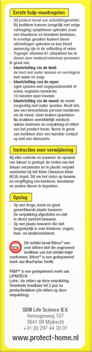 Protect Home Frap Granenmix Tegen Muizen - 2 X 25 Gram - Muis Bestrijdingsmiddel - Lokaas Muizenkorrels Voor Huismuizen - Professionele Formulering - In Portieverpakking - Afbeelding 3