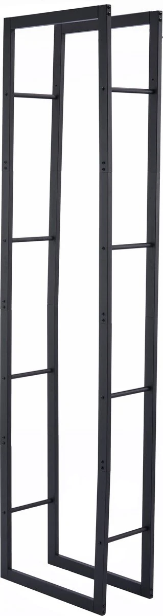 Lendo Online Brandhoutrek 50x25x196cm + Draagtas– Binnen En Buiten - Haardhout Opslag – Haardhoutrek – Houtopslag – Metaal - Afbeelding 15