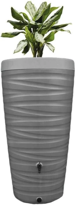 Regenton Wave - 240 Liter - Grijs