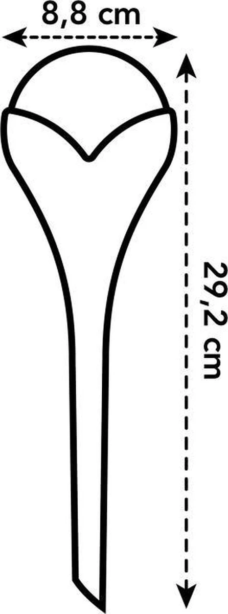Elho Aqua Care 9 - Accessoires Voor Binnenaccessoires - Ø 17.3 X H 32.0 Cm - Transparant/Transparant - Afbeelding 6