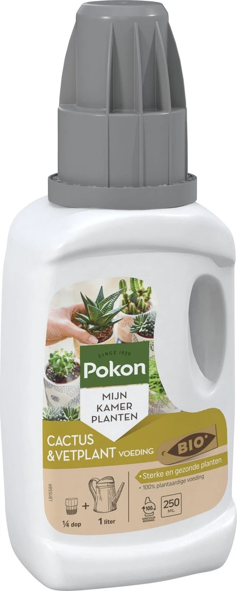 Pokon Bio Cactus & Vetplant Voeding - 250ml - Plantenvoeding (bio) - 7ml Per 1L Water - Afbeelding 7