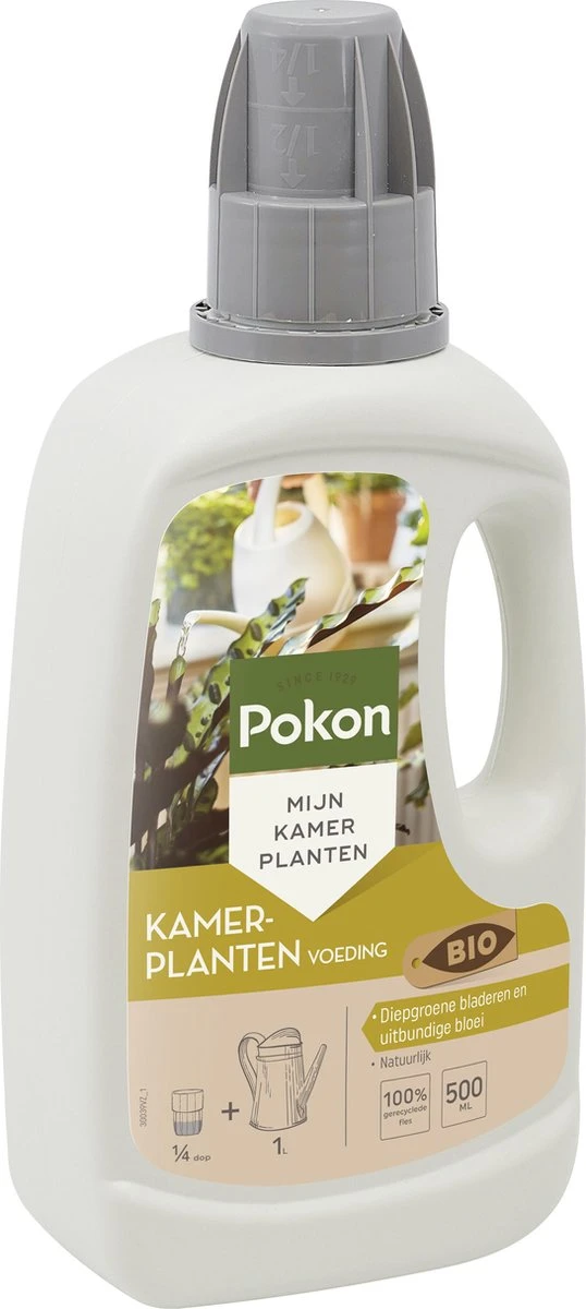 Pokon Bio Kamerplanten Voeding - 500ml - Plantenvoeding (bio) - 7ml Per 1L Water - Afbeelding 7