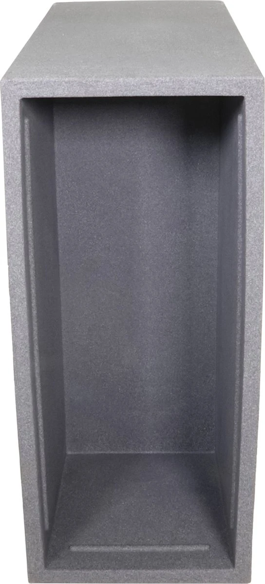 4gardenz® Stone Rechthoekige Bloembak Voor Buiten - 60x60x26cm - Lichtgrijs - Afbeelding 5