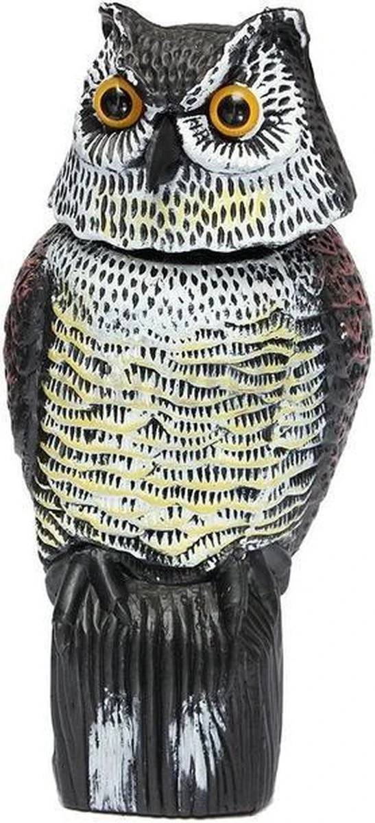 Merkloos Roterende Uil Gele Borst - Vogelverschrikker - Afbeelding 2