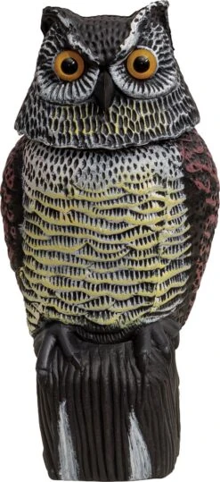 Aidapt Vogelverschrikker - Levensgrote Uil Met Roterende Kop - Lokuil