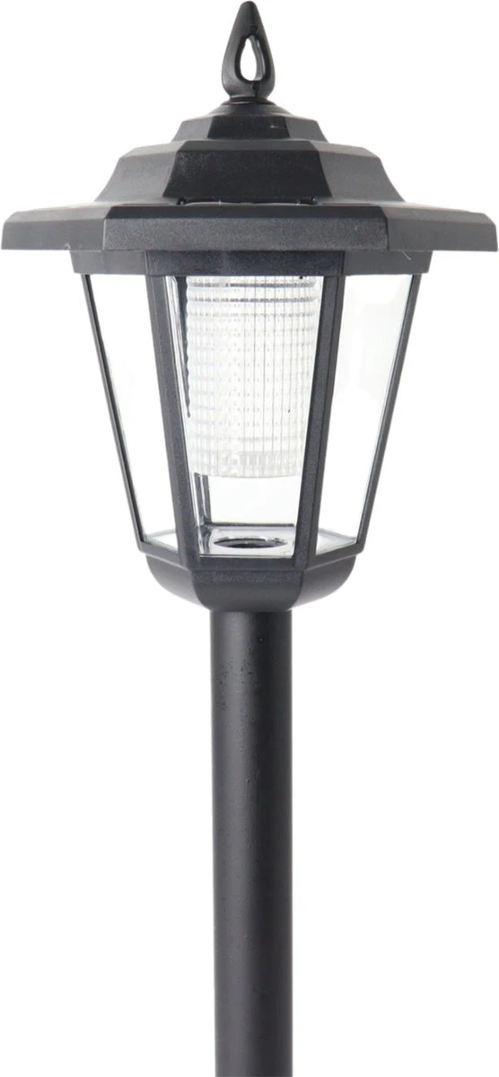 Orange85 Lantaarn - Solar LED - Zwart - Tuin - 83 Cm - Zonne Energie - Afbeelding 2