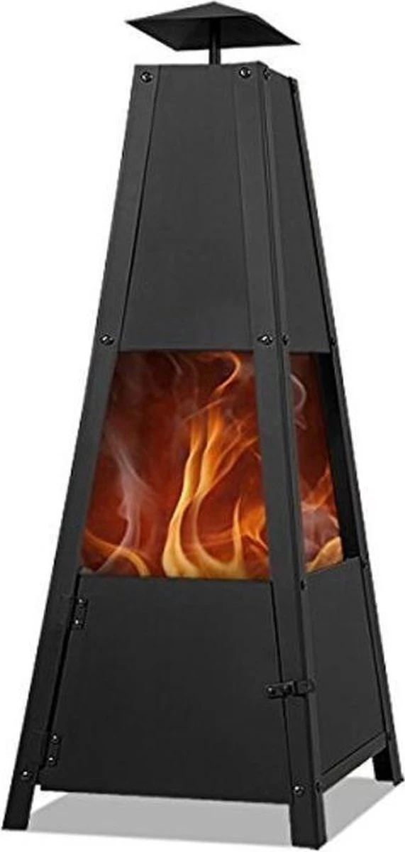 Gardebruk Pyramide Buitenhaard - 100 Cm - Zwart - Afbeelding 13