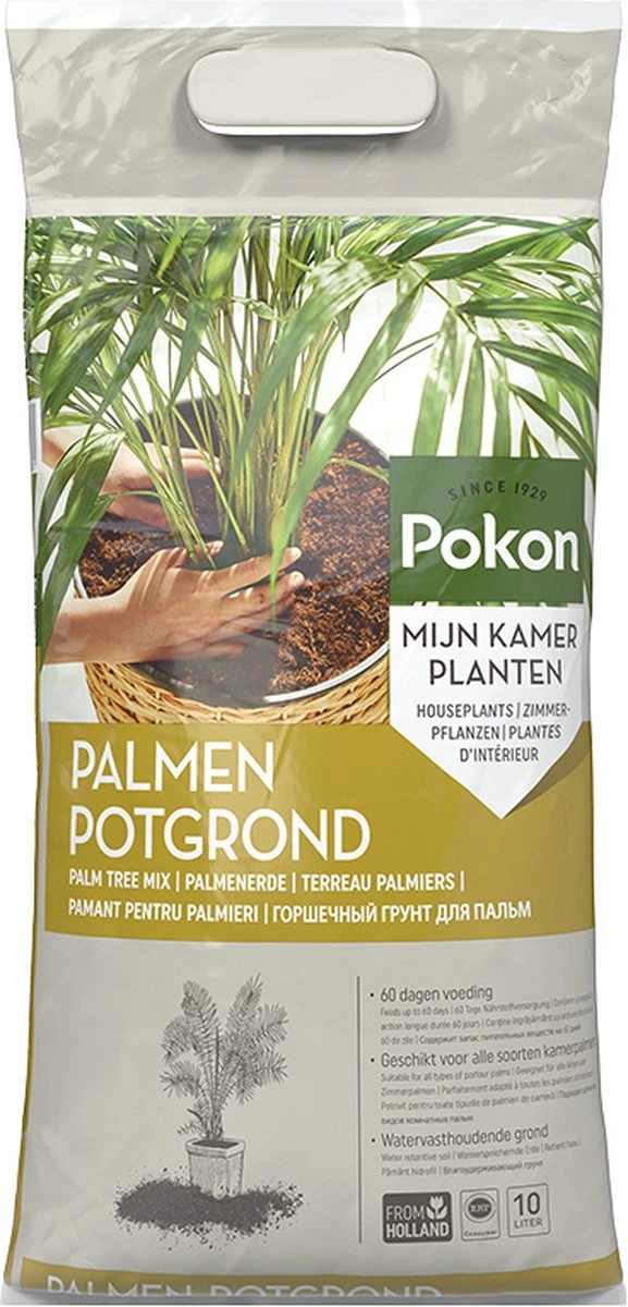 Pokon Palmen Potgrond - 10l - Potgrond (Palm) - 60 Dagen Voeding - Afbeelding 8