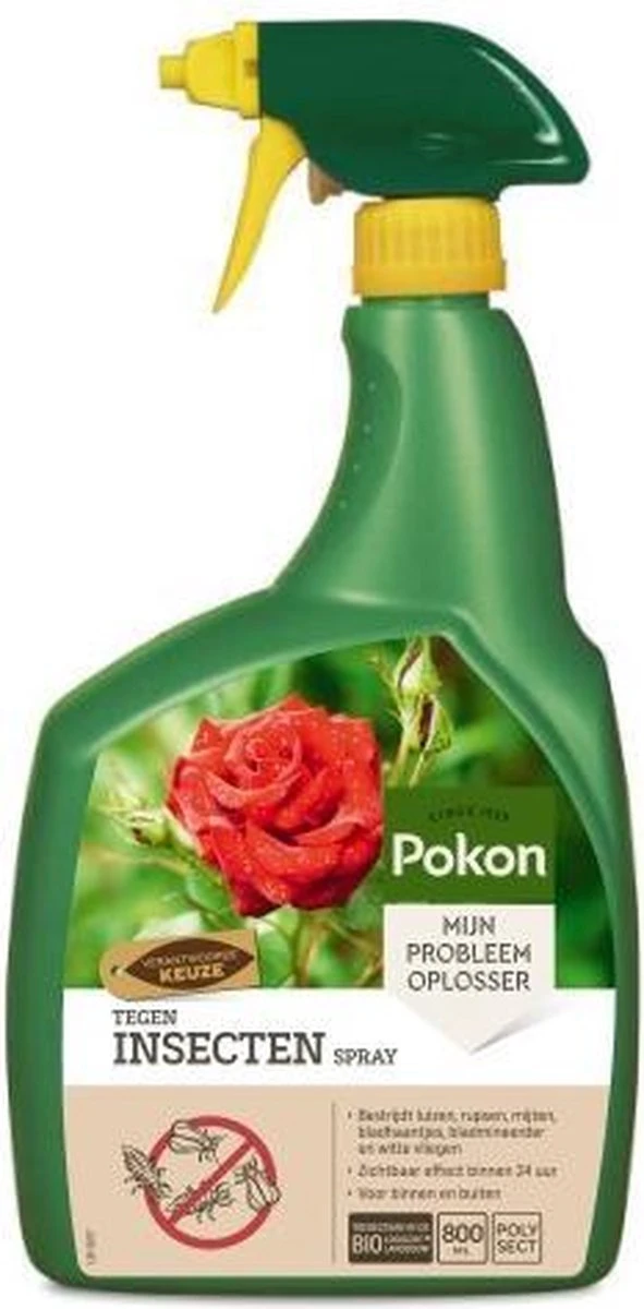 Pokon Bio Tegen Insecten - Spray - 800ml - Insecten Spray - Afbeelding 2