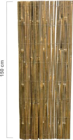 Gespleten Bamboemat 500 X 120 Cm