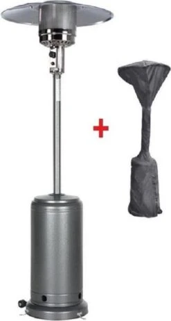 MaxxGarden Terrasverwarmer - Terrasverwarming Op Gas - Flameheather - Sfeerhaard - Verrijdbaar - 13000W - Incl. Hoes