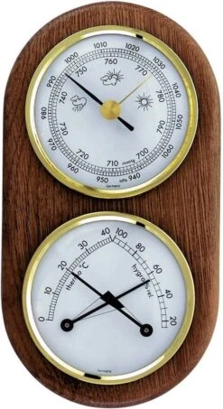 TFA Dostmann 20.1051 Analoog Weerstation Verwachting Voor 12 Tot 24 Uur