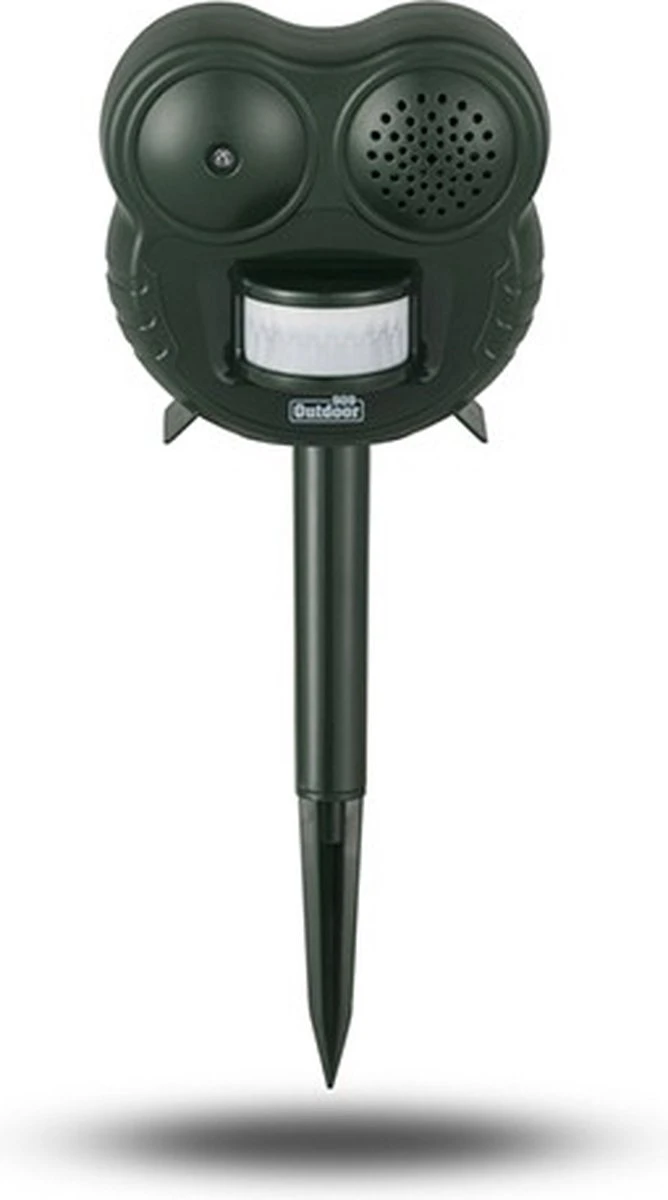 909 Outdoor - Ultrasone Dierenverjager - 4x AA-Alkalinebatterijen - 13,6 X 7,5 X 13 Cm - Afbeelding 4