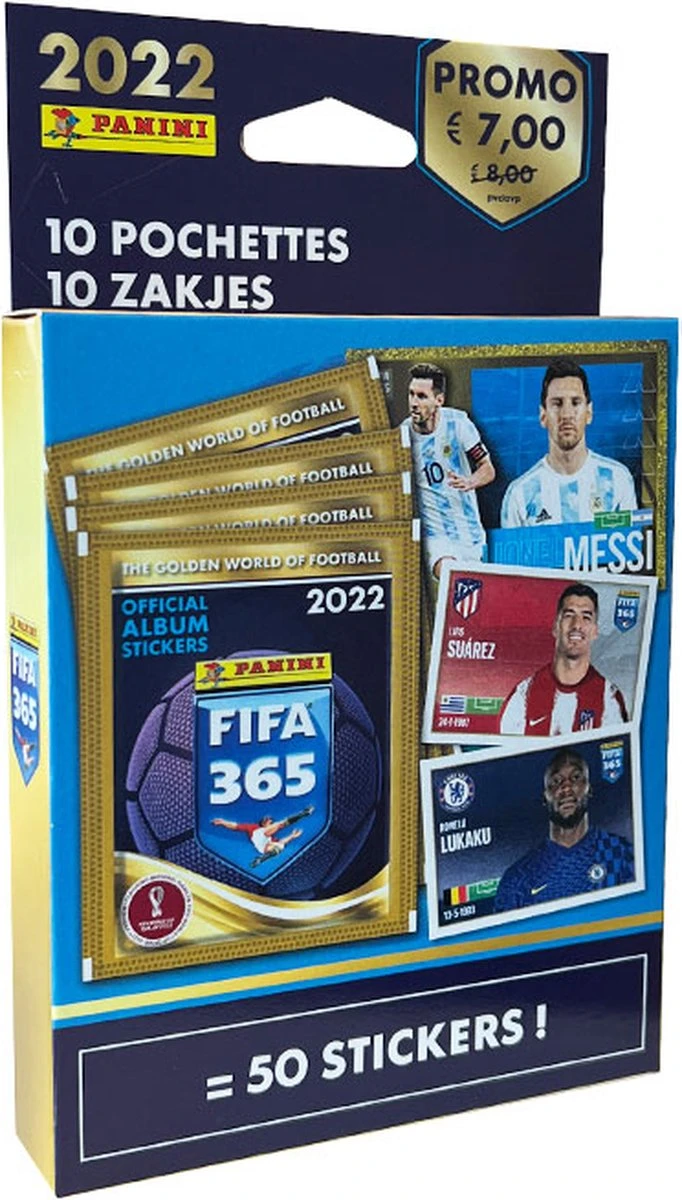 Panini - FIFA 2022 10 Sleeves Blister