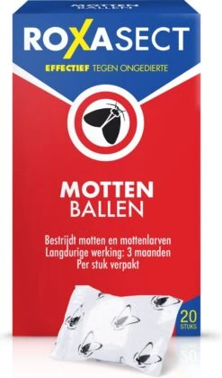 Roxasect Mottenballen - Insectenbestrijding - 20 Stuks