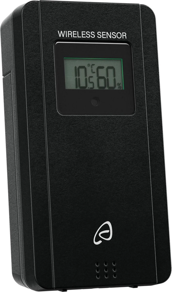 Auriol Weerstation - Draadloos - Binnen En Buiten - Met Sensor - 100M Bereik - Zwart - Afbeelding 3