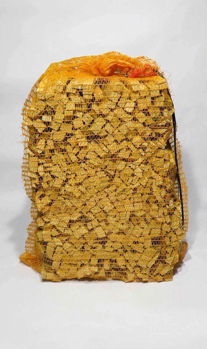 Aanmaakhout In Netzak | 10 Kilogram | Douglas Gekloofd Stamhout | Aanmaakhoutjes Voor Aanmaak Open Haard Hout In Kachel