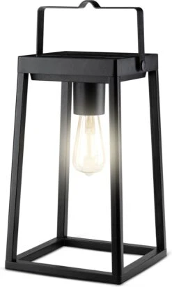 Tampa Solar Lantaarn, Tuinverlichting Op Zonneenergie, 3 Licht Modi, USB-C Oplaadbaar, IP44 Waterdicht Voor Tuindecoratie, Solar Tuinverlichting, Brendz